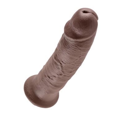 Dildo-COCK 10 INCH BROWN